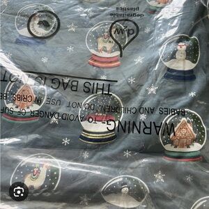 Kyte BABY Blue Snow Globe Pajama Set